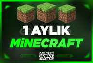 ⭐1 Aylık Minecraft Premium + Garanti
