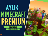 1 Aylık Minecraft Premium + Garanti