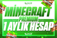 ⭐[1 AYLIK] MİNECRAFT PREMİUM + GARANTİ⭐
