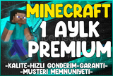 ❤️[KALİTE] 1 AYLIK MİNECRAFT PREMİUM HESAP⭐