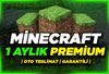 ⭐️1 AYLIK MİNECRAFT PREMİUM + GARANTİ+ANLIK ⭐️