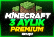⭐️3 Aylık Minecraft Premium + Garanti ⭐️