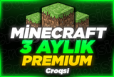 ⭐️3 Aylık Minecraft Premium + Garanti + Anlık⭐️