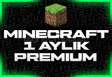 ⭐️1 Aylık Minecraft Premium + Garanti + anlık