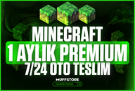 1 Aylık Minecraft Premium ⭐GARANTİLİ⭐