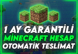 1 AYLIK Minecraft Premium (Garantili)