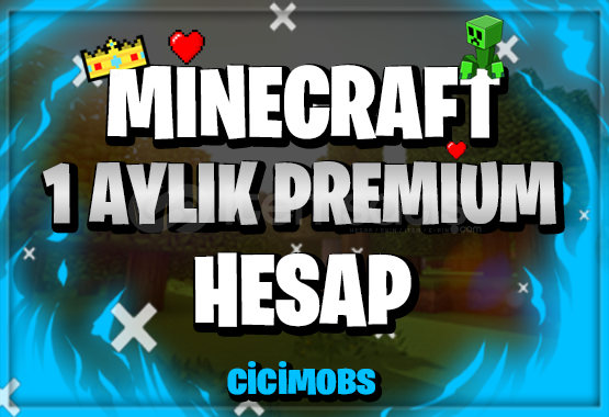 1 Aylık Minecraft Premium+⭐GARANTİLİ⭐ 1 Aylık Minecraft Premium+⭐GARANTİLİ⭐