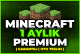 ⭐1 Aylık Minecraft Premium | GARANTİLİ - ANLIK⭐