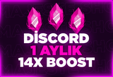 ⭐GARANTİ⭐ 1 AYLIK 14X SERVER BOOST