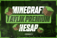 ⭐1 Aylık Minecraft Premium | OTO TESLİM