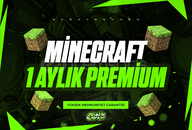 ❤️1 Aylık Minecraft Premium + Oto Teslimat❤️