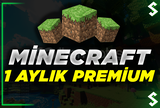 1 Aylık MİNECRAFT PREMİUM + Sorunsuz