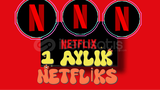 1 aylık netflik 1 profil 