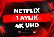 ✨1 AYLIK NETFLİX 4K UHD KİŞİYE ÖZEL + GARANTİ✨
