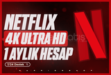 ⭐️1 Aylık Netflix 4K Ultra HD + Garanti