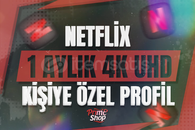 ✨1 AYLIK NETFLİX HESAP✨ KİŞİSEL PROFİL✅