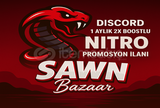 ✨ 1 Aylık Nitro (2 Boost) | Fiyat/Performans!