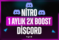 ⭐ 1 Aylık Nitro 2x Boost ⭐