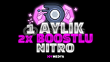 ⭐️1 Aylık Nitro 2x Boost | OTO TESLİM