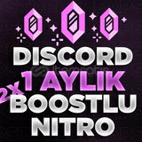 ⭐1 Aylık Nitro 2x Boost | Oto Teslim⭐