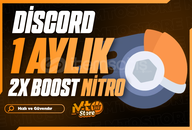 ⭐1 AYLIK NİTRO + 2X BOOST ( OTO TESLİMAT )