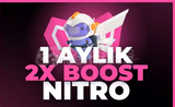 2 adet 1 Aylık Nitro 2x Boost 