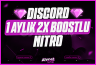 ⭐1 Aylık Nitro 2x Boost Sorunsuz