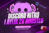 ⭐[1 AYLIK] Nitro 2x Boostlu [OTOMATİK TESLIM]