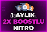 1 Aylık Nitro 2 adet Promo Code 