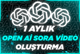 ✨1 Aylık Open AI Sora-Sınırsız Video Oluşturma✨