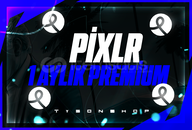 1 AYLIK PİXLR PREMİUM HESAP