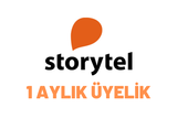 1 Aylık Storytel Üyeliği