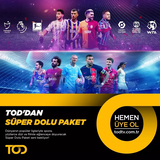 1 AYLIK TOD TV PAKETİ SÜPER LİG PREMİER LİG