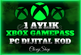 ⭐1 AYLIK XBOX GAME PASS PC KOD / OTO TESLİM
