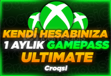 ⭐[1 AYLIK] Xbox Game Pass Ultimate + Garanti⭐