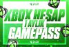 ⭐[1 AYLIK] Xbox Gamepass Hesap+Garanti⭐