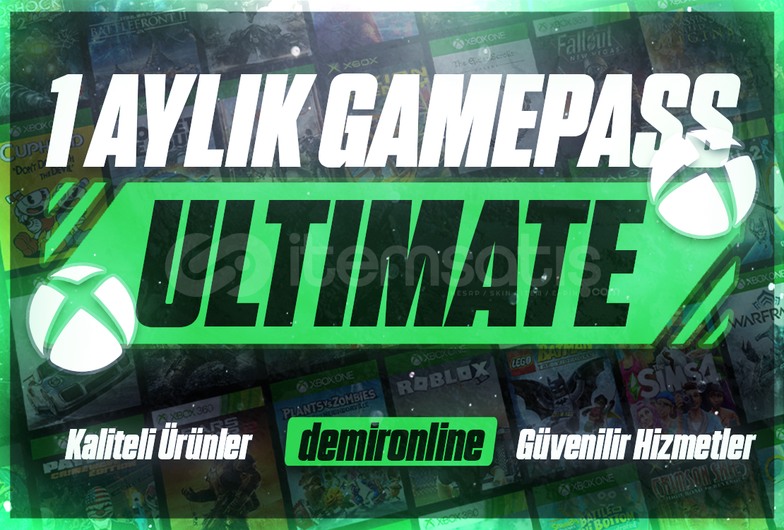 ⭐( 1 AYLIK ) XBOX ULTİMATE GAMEPASS⭐ ⭐( 1 AYLIK ) XBOX ULTİMATE GAMEPASS⭐