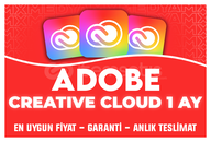 ⭐️Adobe 1 Aylık [Yapay Zeka + Garanti]
