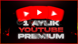 1 Aylık YouTube Premium (Kendi Hesabınıza)