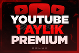  1 Aylık Youtube Premium [Kendi Hesabınıza]