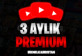 ⭐ 3 AYLIK YOUTUBE PREMİUM ⭐[KENDİ HESABINIZA]