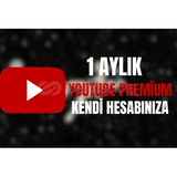 1 AYLIK | YOUTUBE PREMİUM | KENDİ HESABINIZA