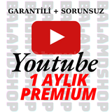 ⭐️[1 AYLIK] YOUTUBE PREMİUM / KENDİ HESABINIZA