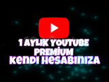 1 AYLIK YOUTUBE PREMİUM | KENDİ HESABINIZA