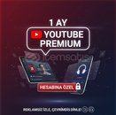 1 Aylık Youtube Premium Kendi Hesabınıza