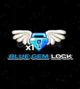 1 Blue Gem Lock (100 Diamond Lock)
