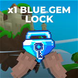 1 Blue Gem Lock