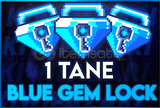 ⭐️ 1 BLUE GEM LOCK ANINDA TESLİMAT