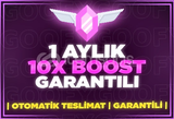 ⭐1 DAKİKADA⭐ 1 AYLIK 10X SERVER BOOST/GARANTİLİ