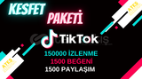 1 DAKİKADA | TIKTOK KEŞFET PAKETİ